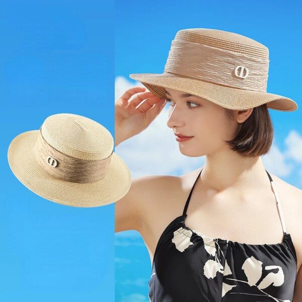 Elegant Raffia Sun Hat for Women
