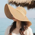 Elegant Wide Brim Summer Straw Hat for Women