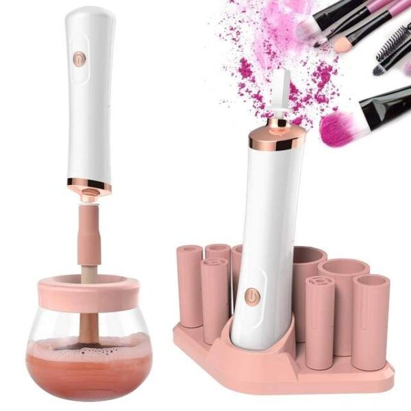 Electric Makeup Brush Cleaner and Dryer – Quick, Easy, and Effective Cleaning for Your Brushes