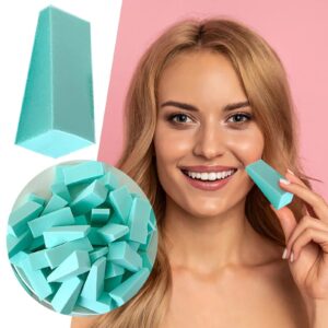 50-Pack Premium Disposable Makeup Sponges: Perfect Cosmetic Wedges