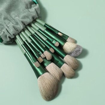 Deluxe 13-Piece Makeup Brush Set – Multi-Use Cosmetic Tools for Full Face Application