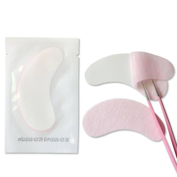 50Pairs Luxe Hydrogel Eye Pads for Eyelash Extension – Lint-Free, Anti-Wrinkle Gel Patches