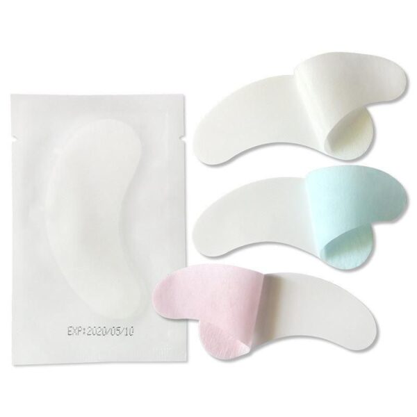 50Pairs Luxe Hydrogel Eye Pads for Eyelash Extension – Lint-Free, Anti-Wrinkle Gel Patches