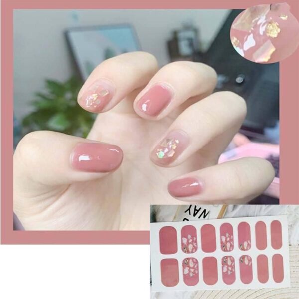 Chic & Easy Self-Adhesive Nail Art Stickers