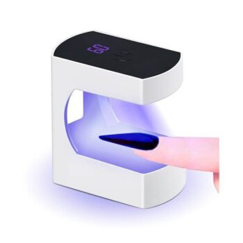 Compact UV LED Nail Dryer – Portable Mini Gel Lamp with USB, Perfect for Home & Travel