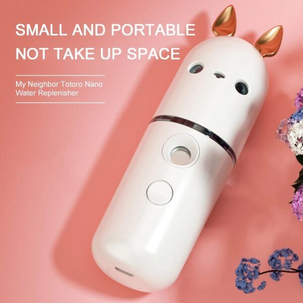 Portable Nano Facial Sprayer – USB Rechargeable Mini Humidifier for Skin Hydration and Care