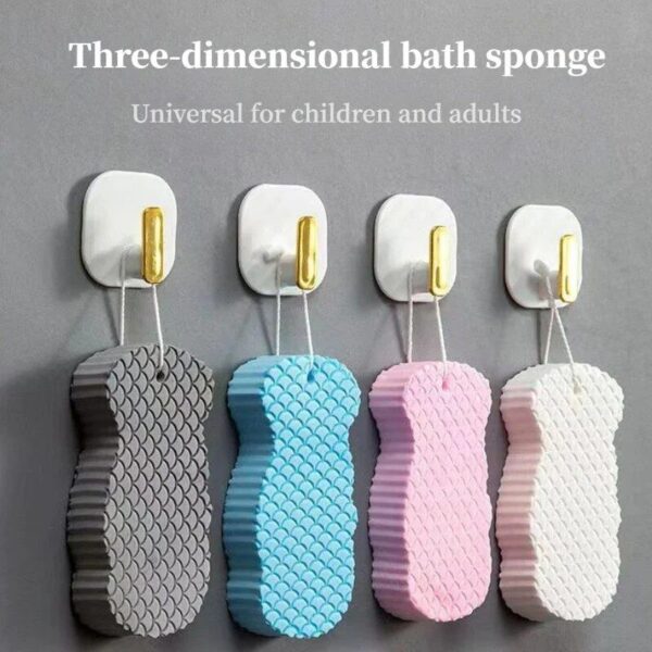 Soft Sponge Exfoliating Body Scrubber – Gentle Skin Care for All Ages