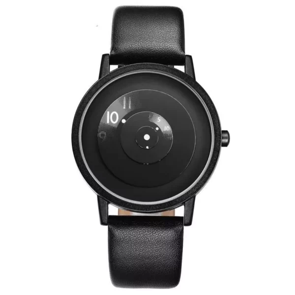 Stylish Men's Turntable Quartz Wristwatch - Image 3