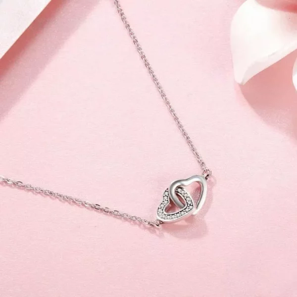 Sterling Silver Heart Pendant Necklace