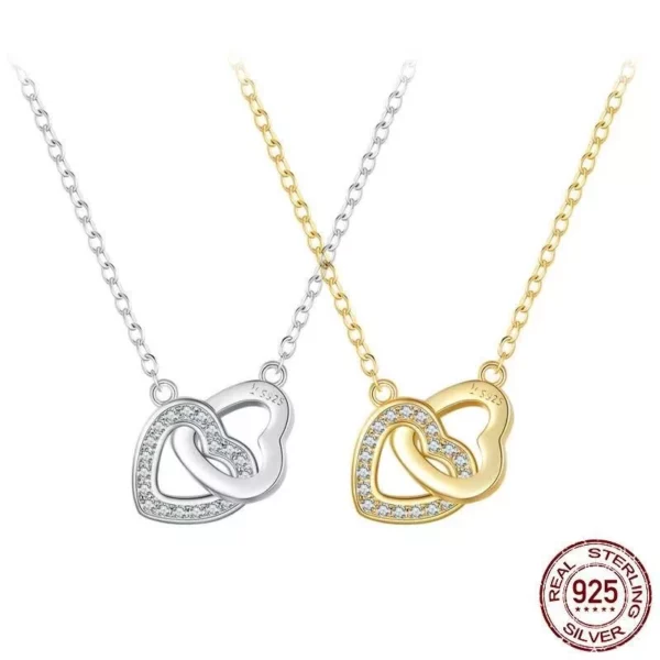 Sterling Silver Heart Pendant Necklace - Image 4