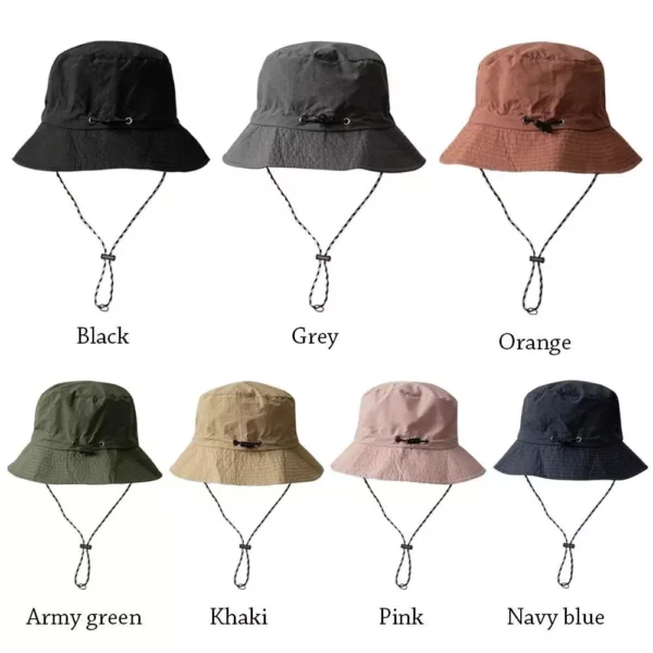 Versatile Outdoor Sun Protection Waterproof Bucket Hat