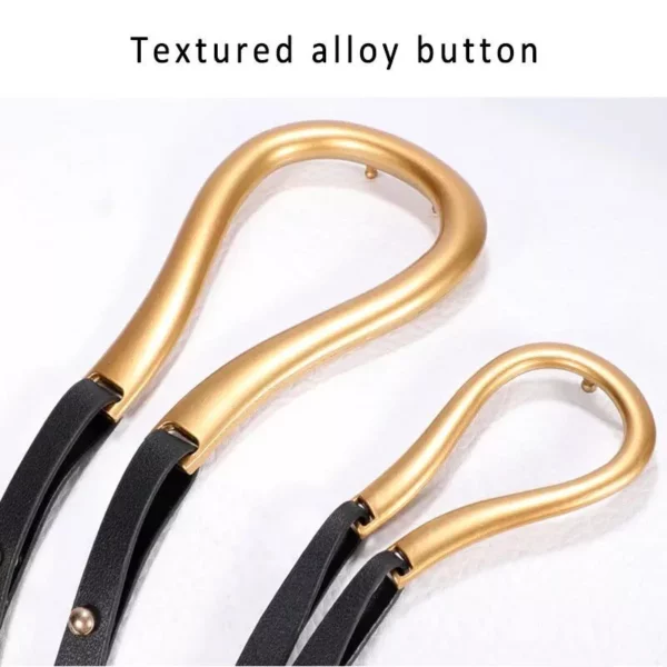 Elegant European Style Horseshoe Buckle Belt for Women