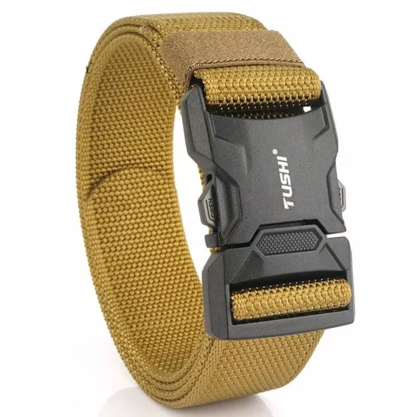 Durable Multi-Function Nylon Tactical Belt for Men