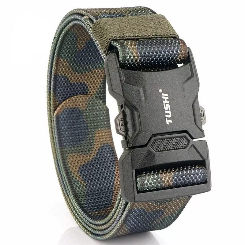 Durable Multi-Function Nylon Tactical Belt for Men