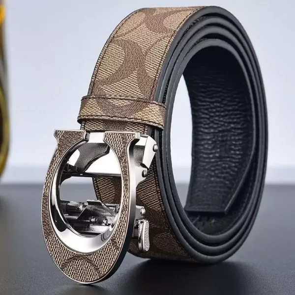 High-Quality Unisex Canvas and Leather Fashion Belt for All Occasions