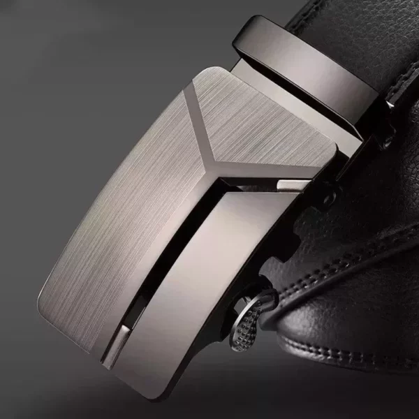 Men's Minimalist Automatic Buckle Belt - Image 2