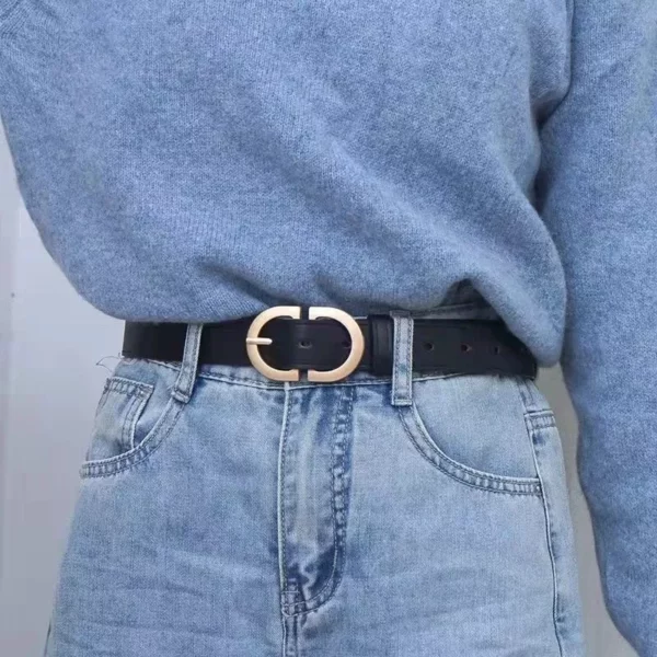 Chic Metal Buckle Women’s Belt - Image 4