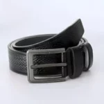 High-Quality Square Buckle Men's Leather Belt