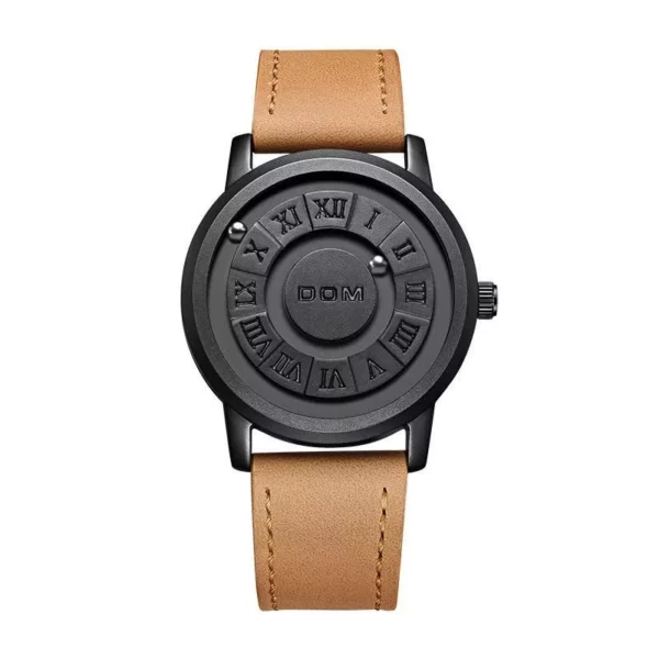 New Age Magnetic Scrolling Pointer Watch