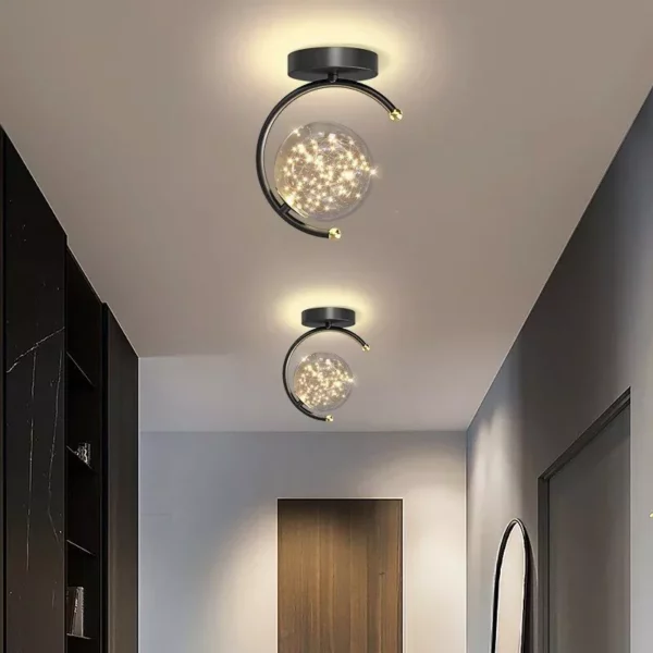 Contemporary LED Ceiling Light – Modern Indoor Chandelier for Living Room, Kitchen, and More