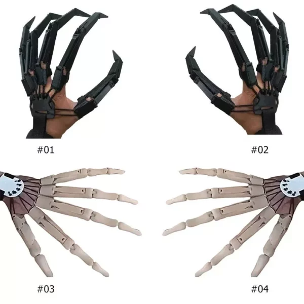 Halloween 3D Articulated Finger Extension