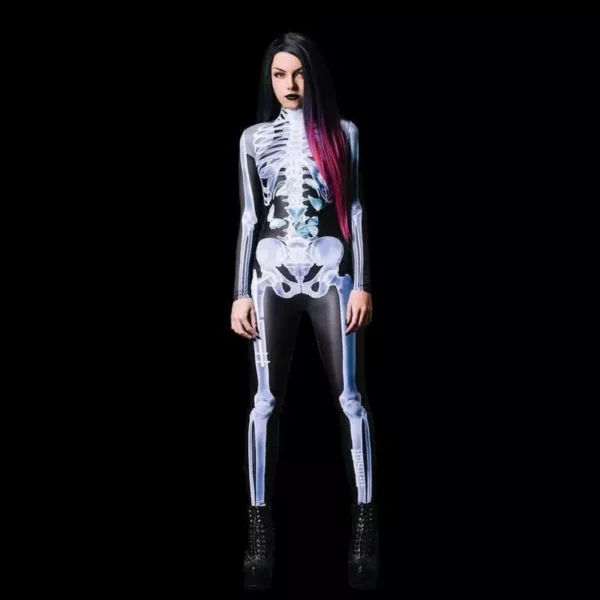 Skeleton 3D Jumpsuit