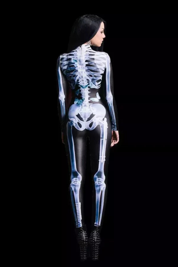 Skeleton 3D Jumpsuit