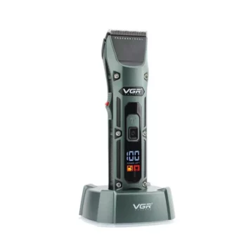 Professional Cordless Hair Clipper with LED Display & Adjustable Blades
