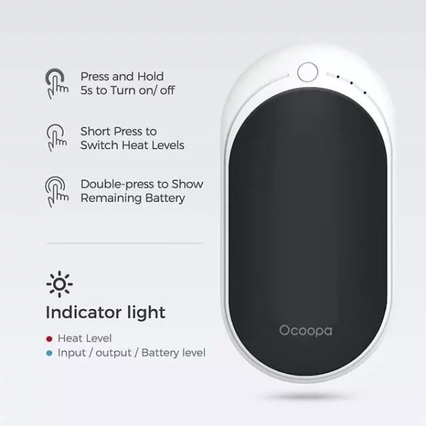 Portable Rechargeable Hand Warmer