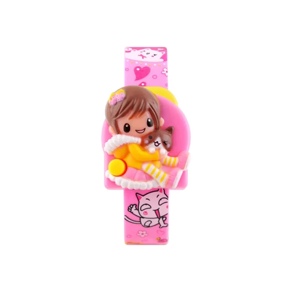 Adorable Girls’ Pink Digital Watch - Image 3