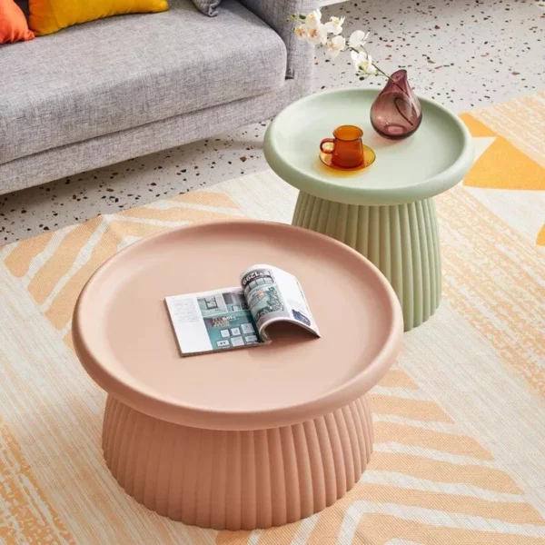 Modern Minimalist Round Coffee Table