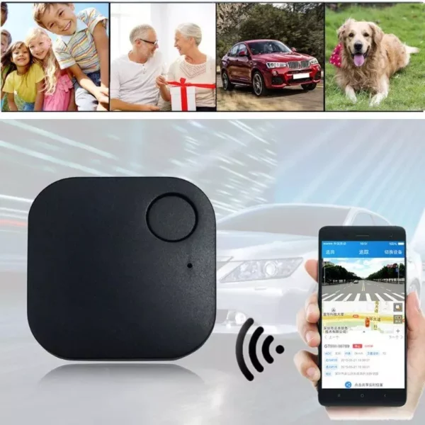 Real-Time Mini GPS Tracker for Vehicles, Kids & More with Smart Anti-Lost & Voice Control