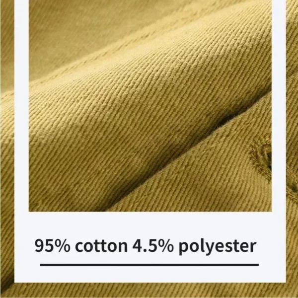 Men’s Vintage Soft Cotton Denim Jacket – Spring/Autumn Casual Slim Fit