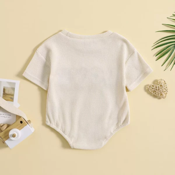 Unisex Baby Summer Heart Pattern Bodysuit