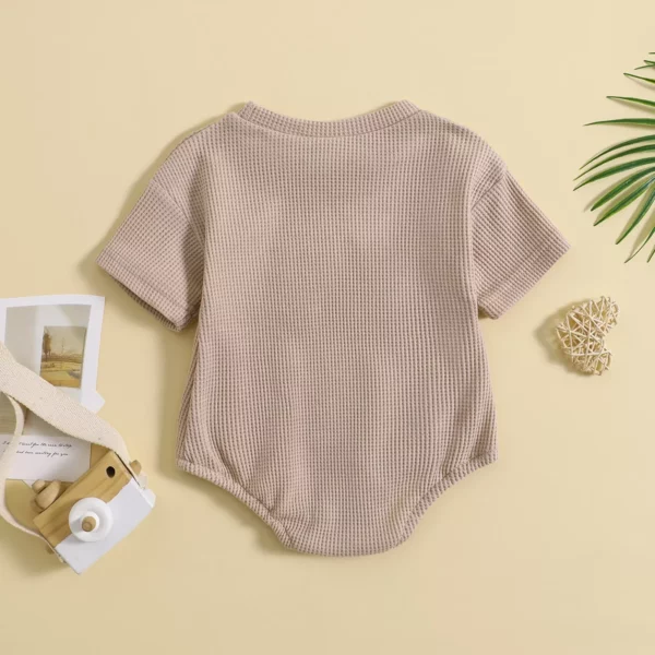 Unisex Baby Summer Heart Pattern Bodysuit