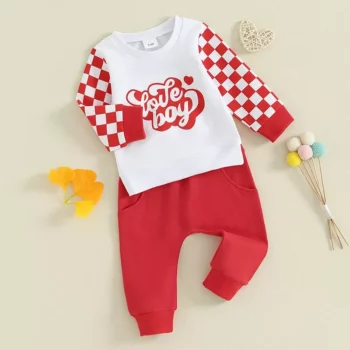 Toddler Boys Valentine’s Day Outfit