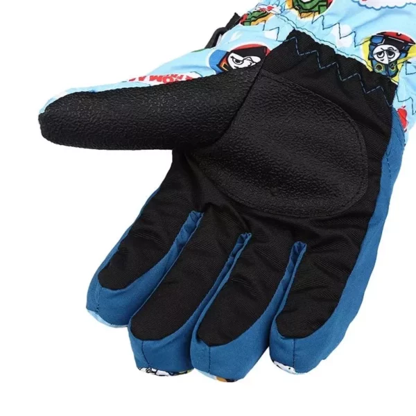Cozy Winter Snow Ski Gloves for Kids – Warm, Windproof, and Durable