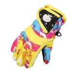 Cozy Winter Snow Ski Gloves for Kids - Warm, Windproof, and Durable