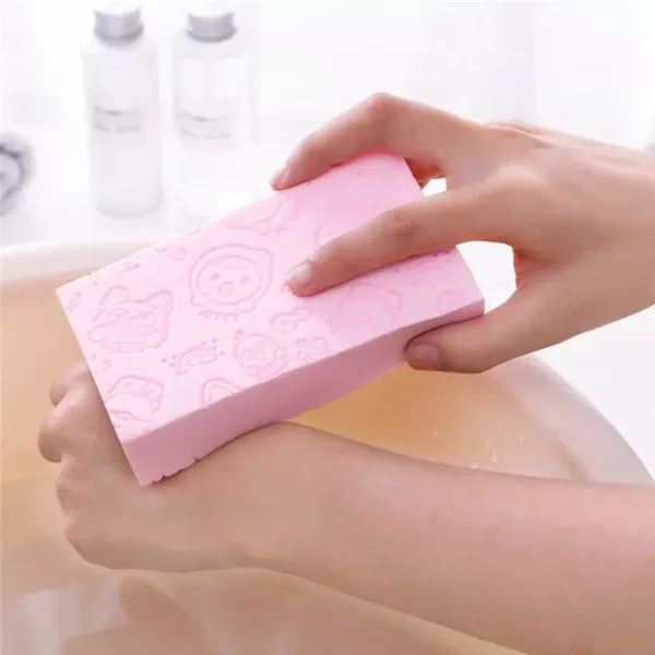 Luxury PVA Bath Sponge for Gentle Exfoliation and Deep Cleansing