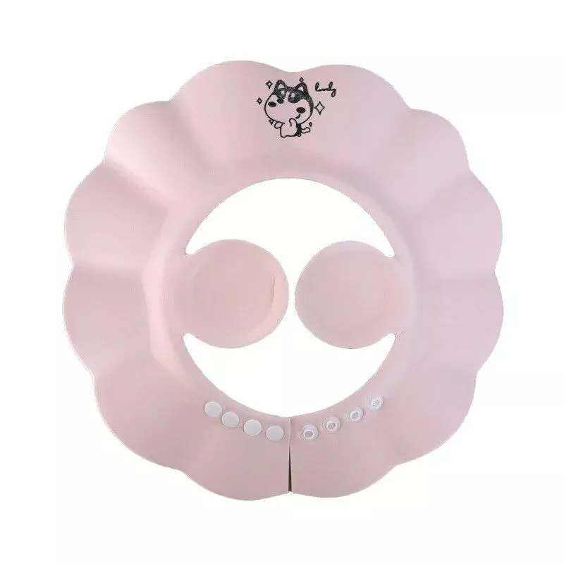 Adjustable Soft EVA Baby Shower Cap for Shampoo and Bath Protection
