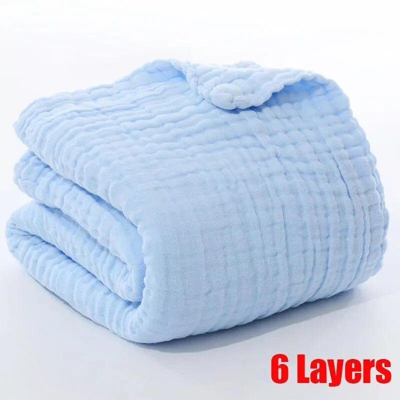 Ultra-Soft Cotton Baby Bath Towel Blanket – Multi-Purpose Infant Bathrobe & Swaddle