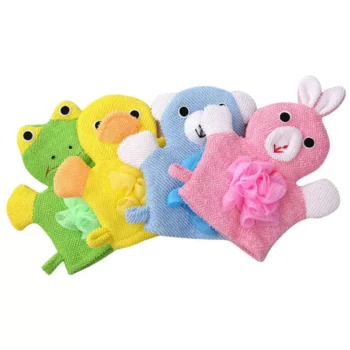 Adorable Animal-Themed Baby Bath Brushes: Soft, Absorbent & Fun