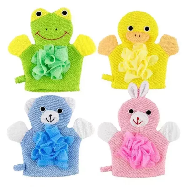 Adorable Animal-Themed Baby Bath Brushes: Soft, Absorbent & Fun - Image 4