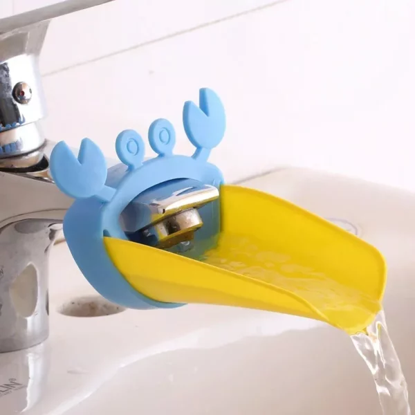 Kid-Friendly Crab Faucet Extender – Safe, Easy-Install, Cute Sink Accessory for Children