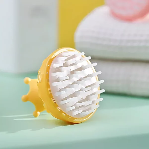 Baby Silicone Shampoo Brush - Gentle Care for Your Little One - Image 4