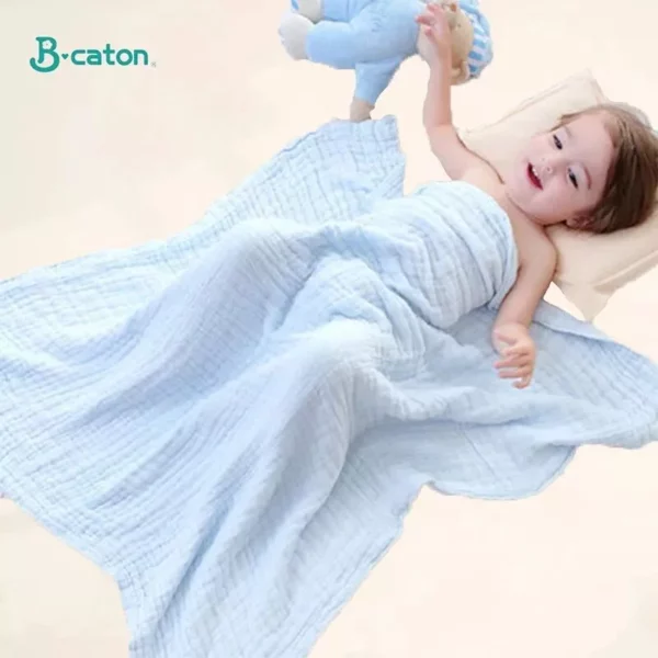 100% Cotton Baby Bath Towel: Ultra-Absorbent Blanket