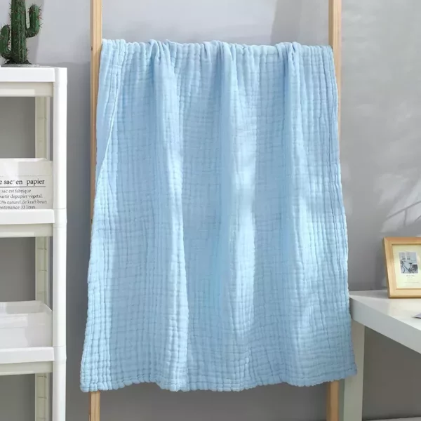 100% Cotton Baby Bath Towel: Ultra-Absorbent Blanket