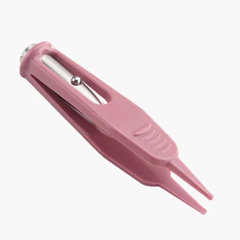 LED Baby Safety Cleaning Tweezers: Ear, Nose & Navel