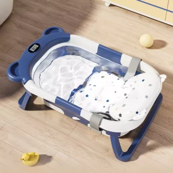 Foldable Silicone Baby Bathtub