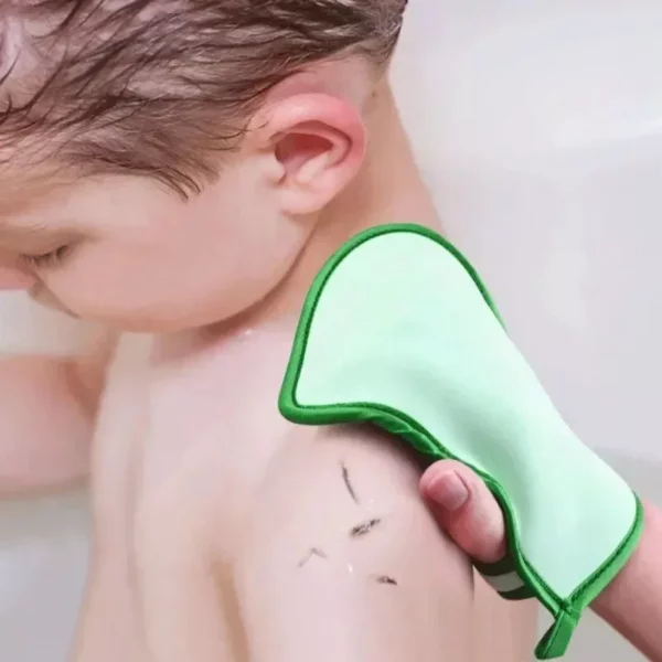 Ultra-Soft Exfoliating Bath Mitt – Painless Skin Scrub Sponge Glove